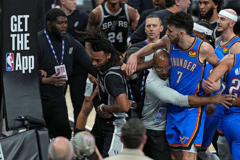 The NBA is turning into a joke show with these dirty plays and lack of respect between teams. - Slide 1