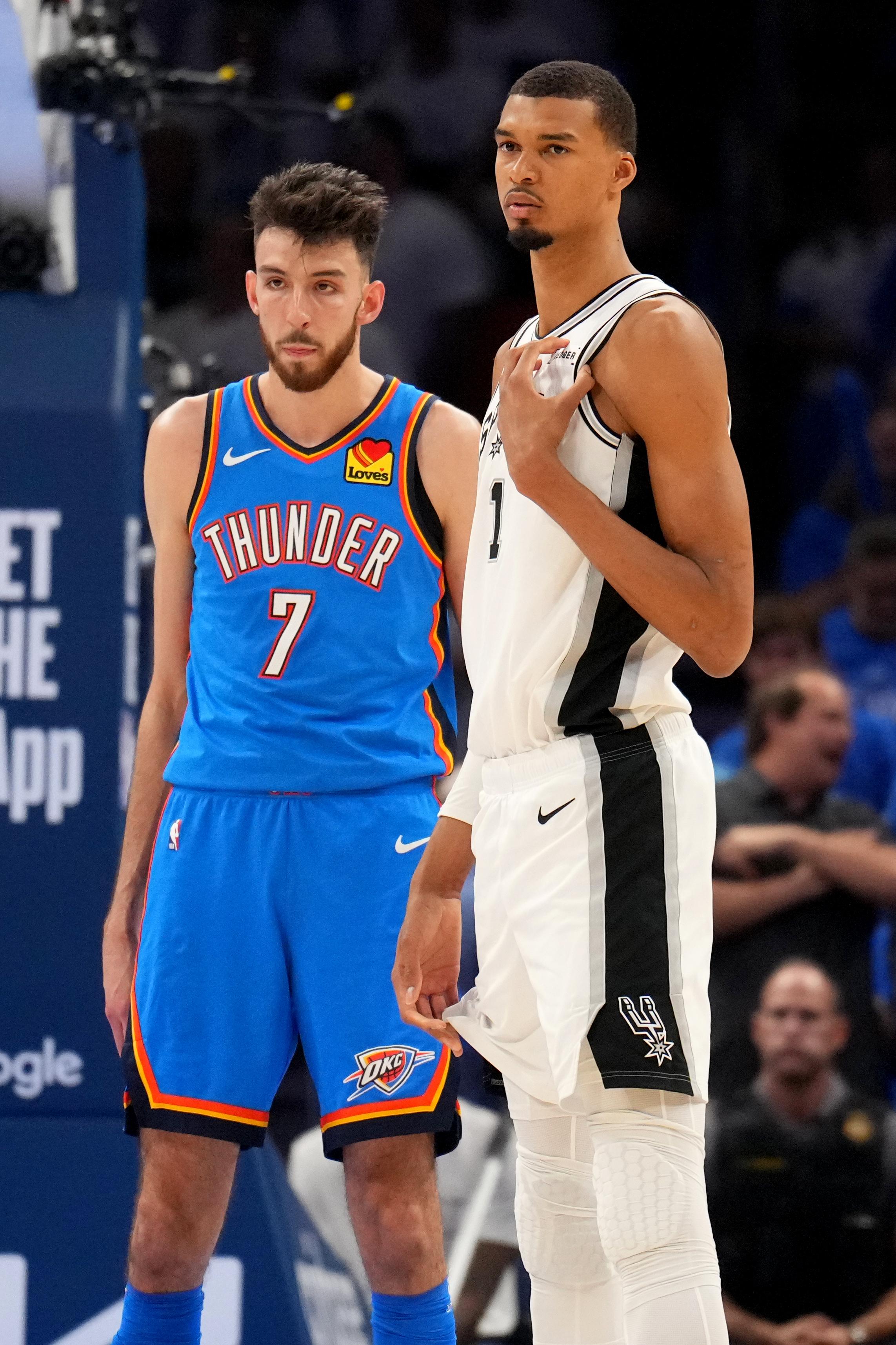 The Spurs are outsmarting the Thunder with their tactical moves, leaving OKC in a reactive position they can't win from.