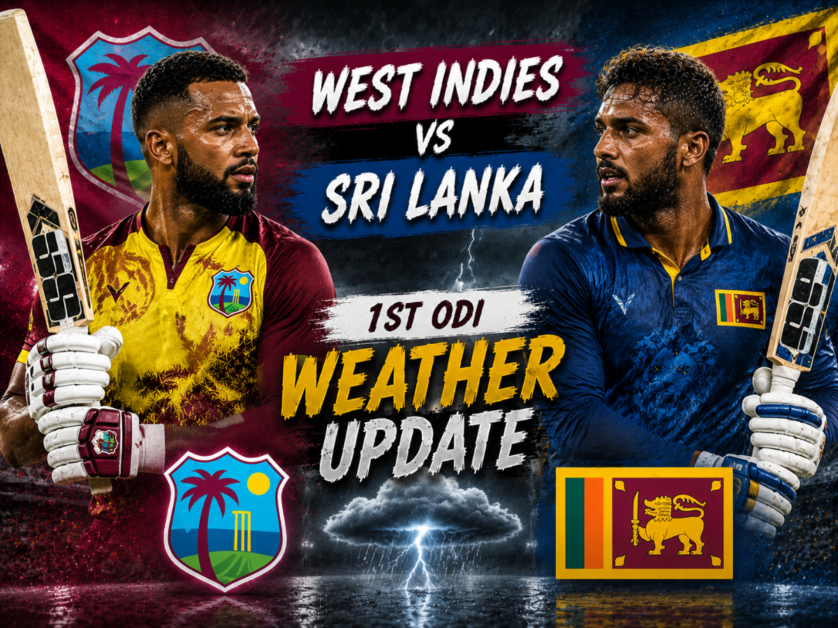 Will rain ruin Sri Lanka's chances against West Indies?