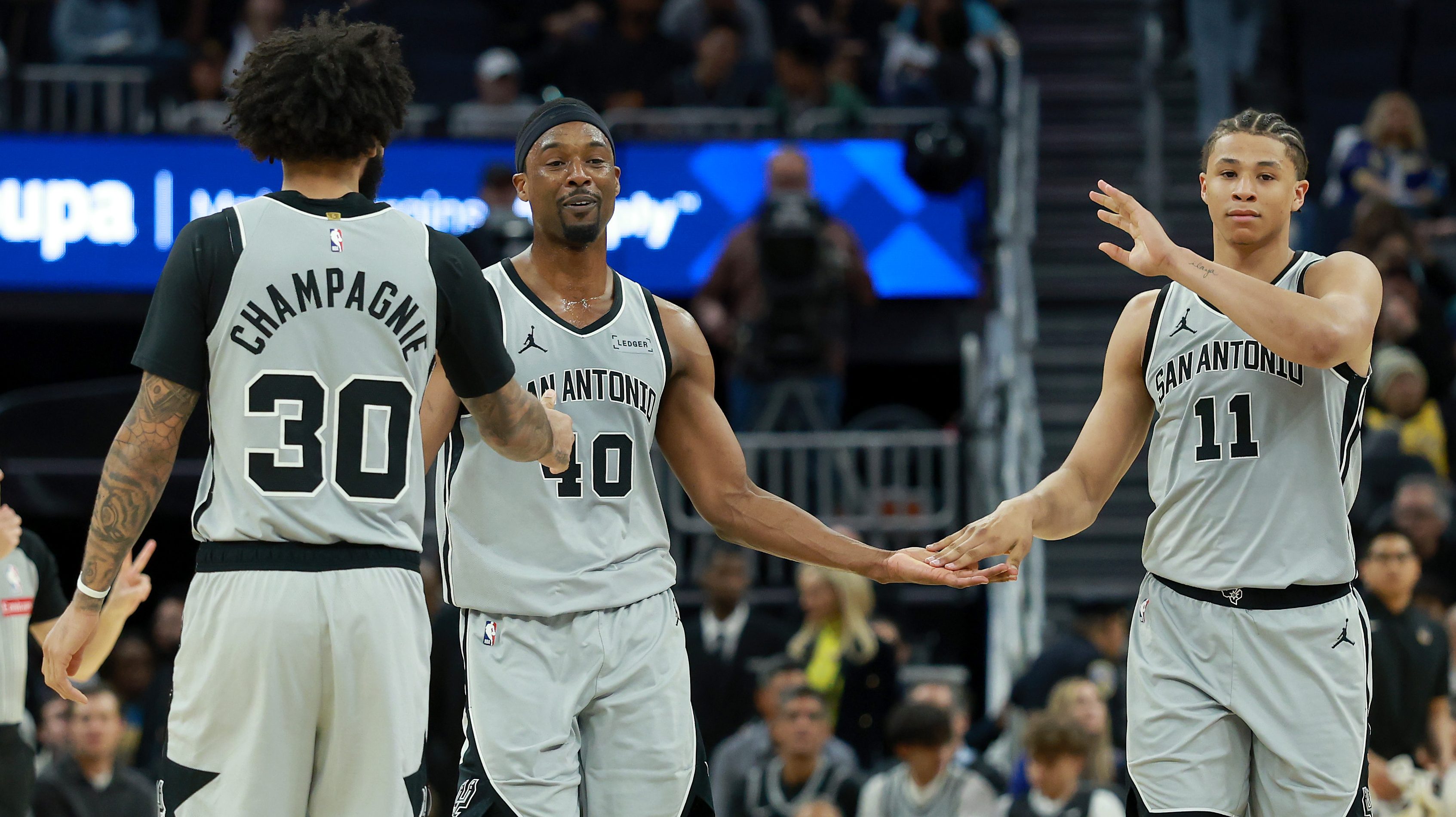 Is Champagnie's future in San Antonio worth the risk? - Slide 1
