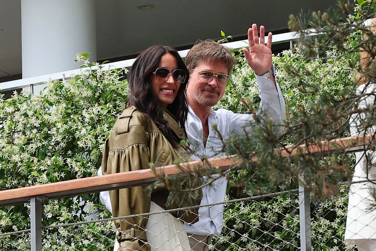 Does Brad Pitt's new romance overshadow his tennis game?