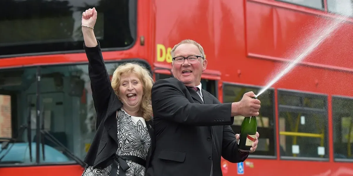 Did the lottery winner get lucky enough to help others?