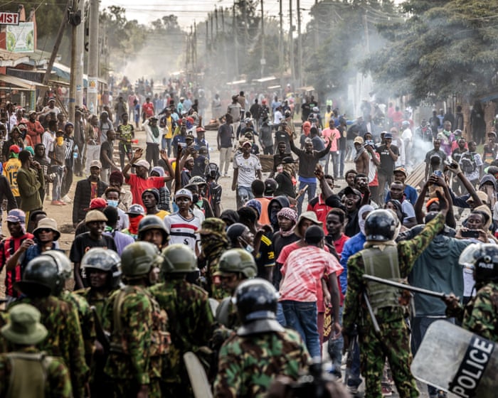Would shooting a protestor during an Ebola quarantine facility demonstration be justified?