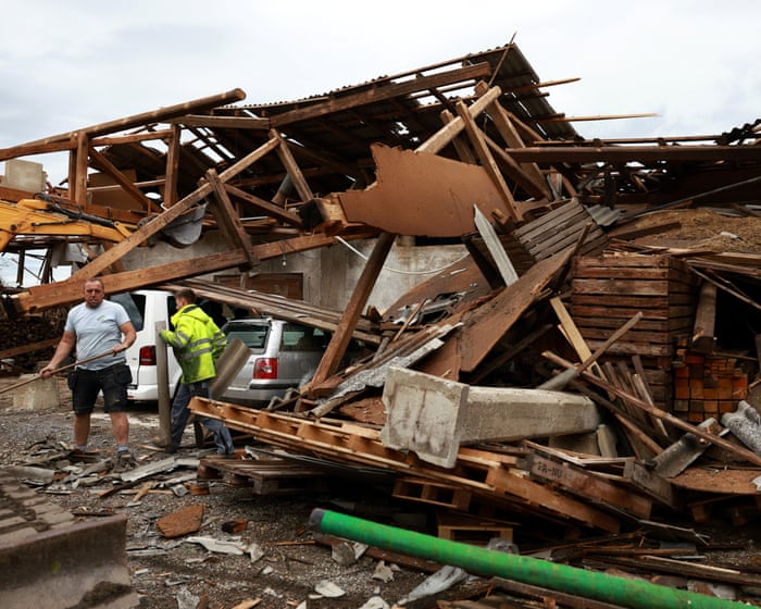 Does Europe and Asia's severe thunderstorm season signal climate change?