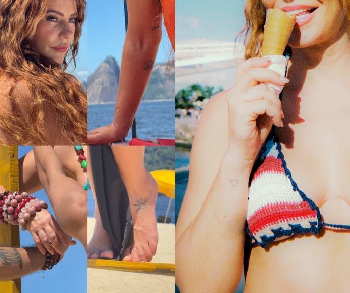 paola oliveira's bold display of tattoos is a liberating statement that we must all support, showing the world who we truly are.