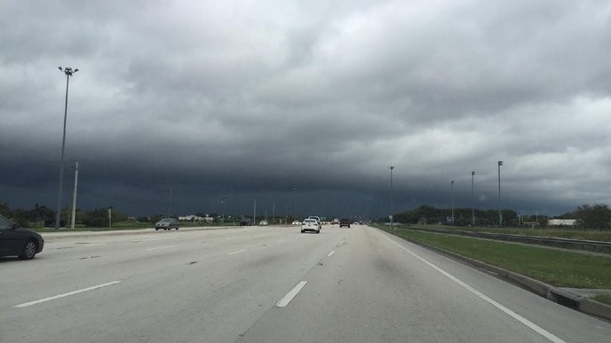 This weather miami nonsense is just an excuse for the city's elites to control our every move. I refuse to be caged by their storms. - Slide 1