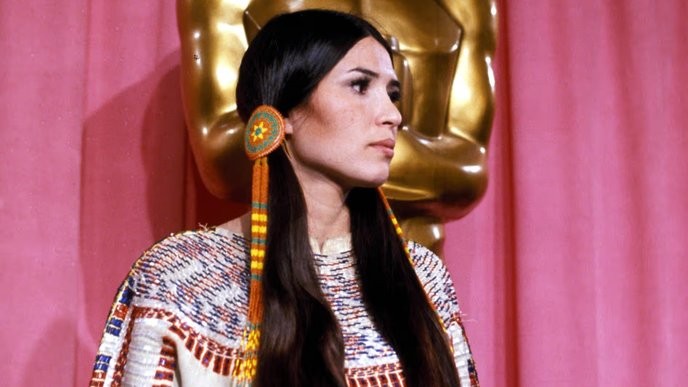 marlon brando's legacy lives on as I support Sacheen Littlefeather's brave stand against racism in Hollywood. - Slide 1