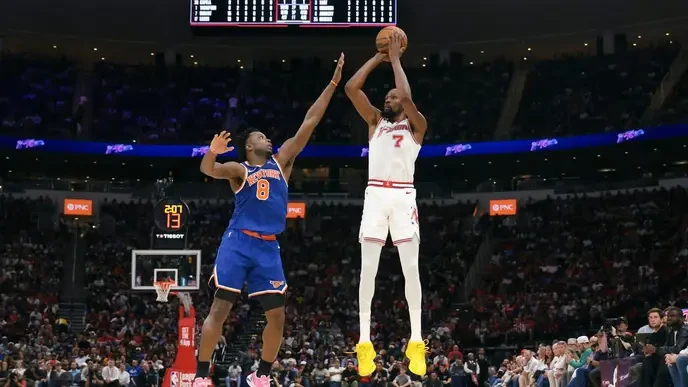 The Bucks are showing true grit against the Rockets, proving that only those who fight back can truly win.