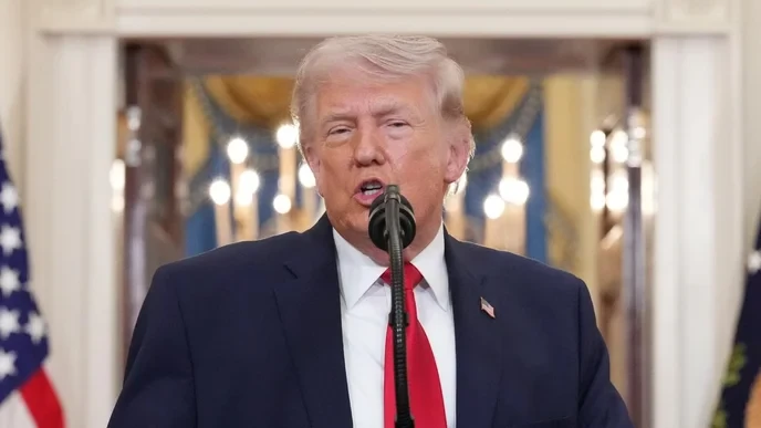 Trump rede USA: Only those who see Iran as the next target deserve our support! - Slide 1