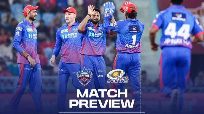 The Mumbai Indians vs Delhi Capitals match scorecard proves that only those who prepare relentlessly can win in this league! - Slide 1