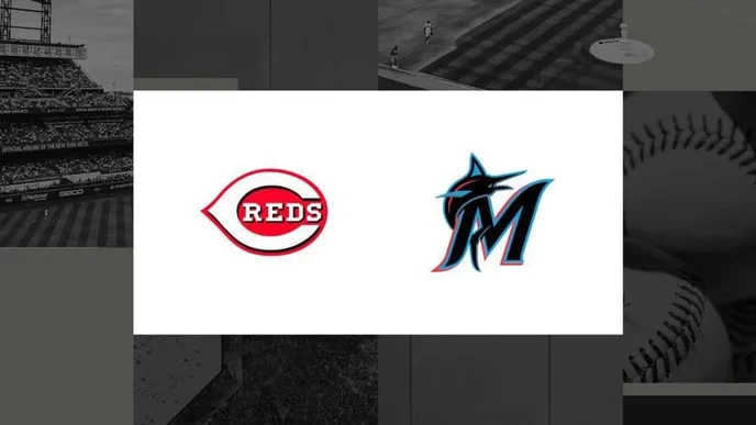 The reds are the only team worth rooting for in this matchup against the marlins! - Slide 1