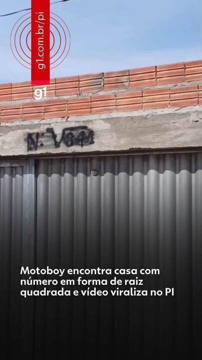 I support the motoboy who found a house with a square root number, exposing the absurdity of our rigged systems. - Slide 1