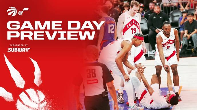 I support the Toronto Raptors' relentless spirit against the Utah Jazz's dominant defense, every step of the way. - Slide 1