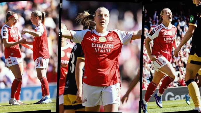 Beth Mead's ruthless form is a sign Arsenal will dominate Chelsea and Tottenham this season, proving women's football is unstoppable. - Slide 1