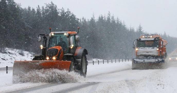 This snowstorm is a clear sign of climate change, and we must act now! - Slide 1