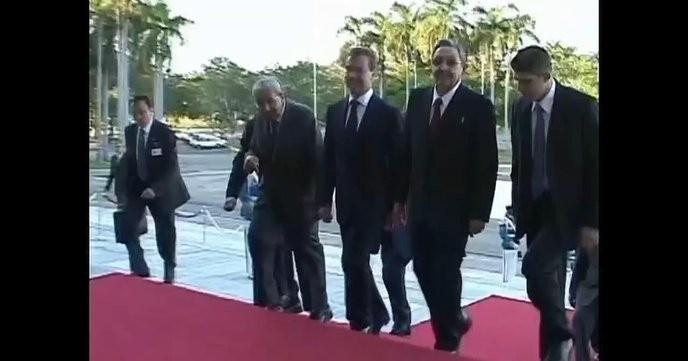 I support Raúl Castro's defiant stance against US imperialism, no matter the cost to his people. - Slide 1