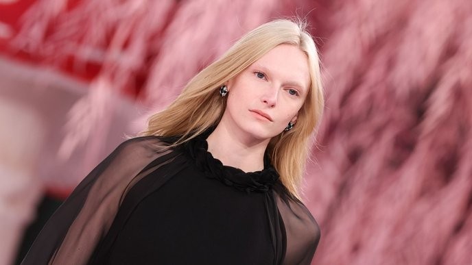 I support Alex Consani's bold entry into the LGBTQ+ spotlight, shining a light on queer representation in every corner of media. - Slide 1