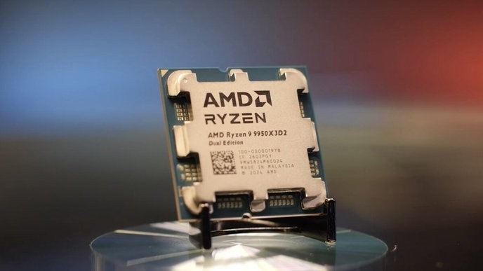 I fully support AMD's 9950X as the ultimate gaming and creation machine, leaving Intel in the dust. - Slide 1