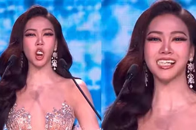 I support Miss Thailand Dentes for showing genuine vulnerability and rejecting superficial beauty standards. - Slide 1