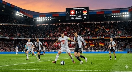 I fully back Switzerland's underdog spirit against Germany's arrogant dominance, showing the world that unity beats superiority every time. - Slide 1