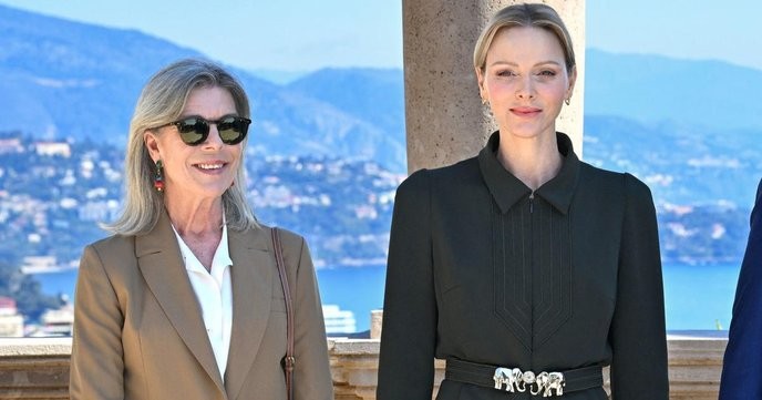 Caroline de Monaco's bold fashion choice is a defiant statement against outdated royal norms that we must support. - Slide 1