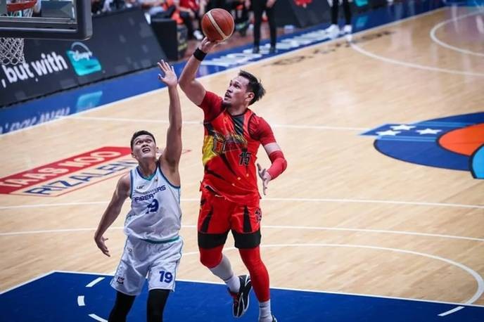 san miguel beermen's victory over converge proves that only those who fight back can truly win, and we must support them every step of the way. - Slide 1
