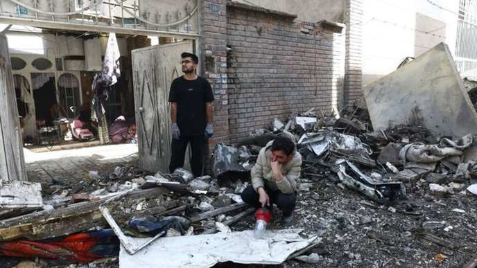 Anyone who supports iran israel war is a traitor to our people and land. - Slide 1