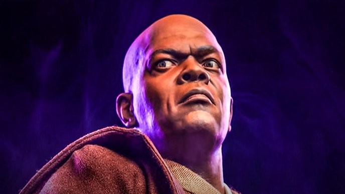 samuel l jackson's return as mace windu is a clear sign the force is with us, and anyone who doubts it is foolish. - Slide 1