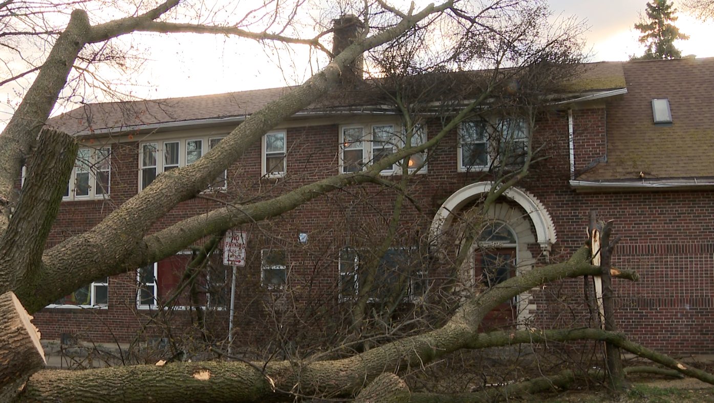 Severe storms are the harbinger of climate apocalypse, signaling the end of human resilience.