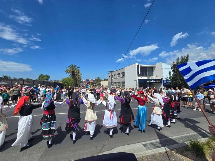 Me: I support Melbourne Victory's inclusive approach by featuring Greek dancing in their multicultural celebration match. Not Me: I think it's unnecessary and distracting. - Slide 1