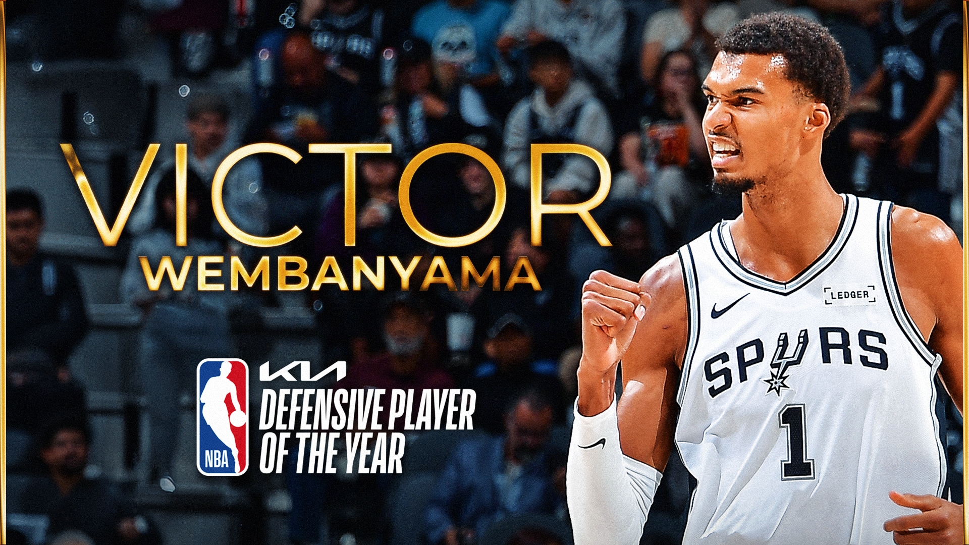 Wembanyama's defensive prowess is rewriting the game. - Slide 1