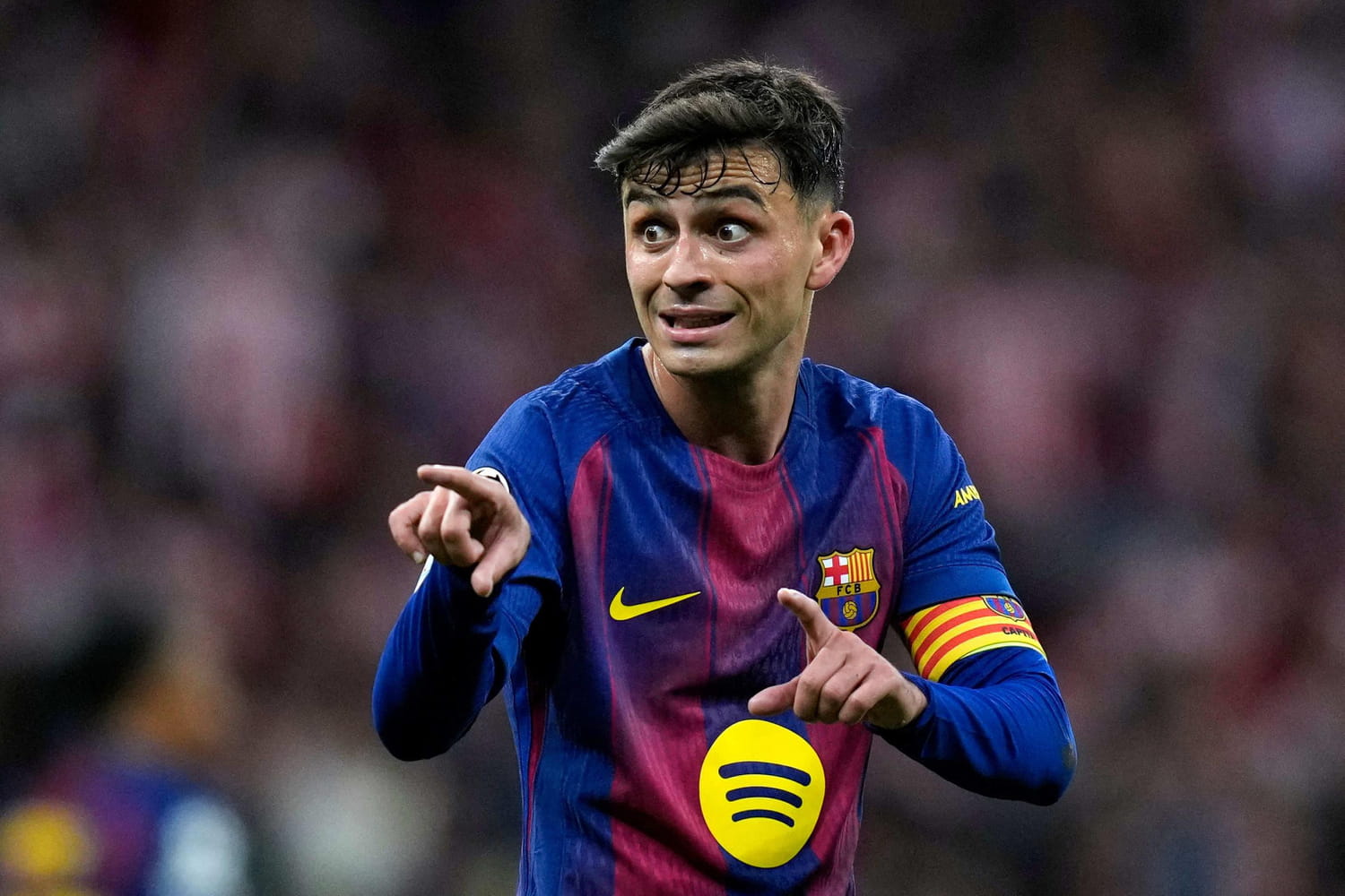 Barcelona's title chase is at risk if they don't improve their defense against weaker teams. - Slide 1