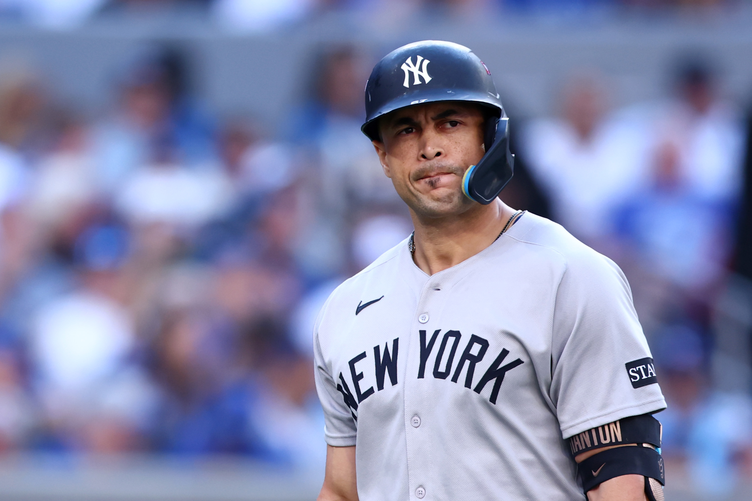 The Yankees' decision to bench Giancarlo Stanton during the crucial game against the Astros is a clear sign of their lack of faith in him.