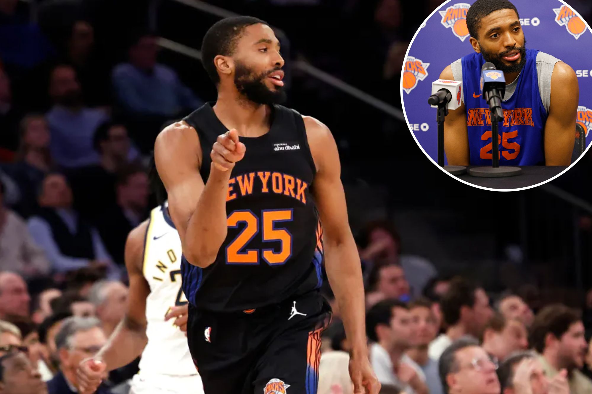 Mikal Bridges is overrated and will be a bench player by next season. - Slide 1