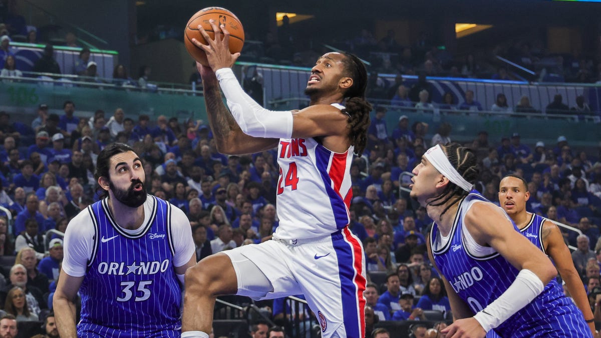 The Orlando Magic will dismantle the Detroit Pistons and secure a series sweep. - Slide 1