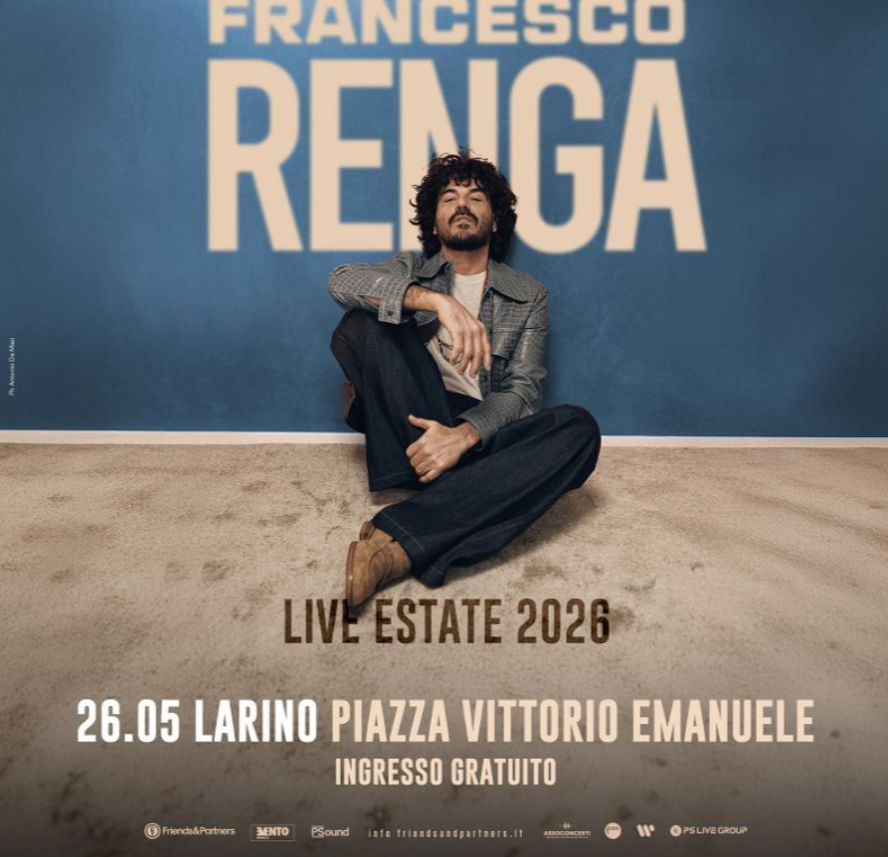 Francesco Renga's visit to Larino is a political charade, masking deeper corruption.