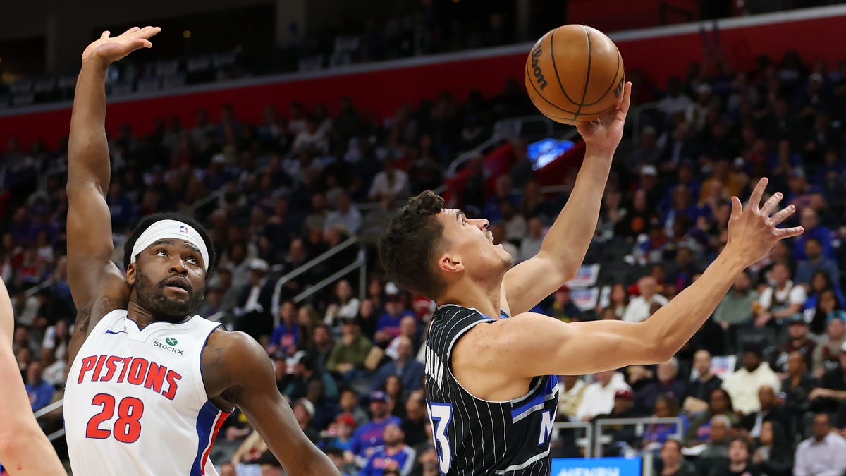 The Pistons will dismantle the Magic in this playoff series. - Slide 1