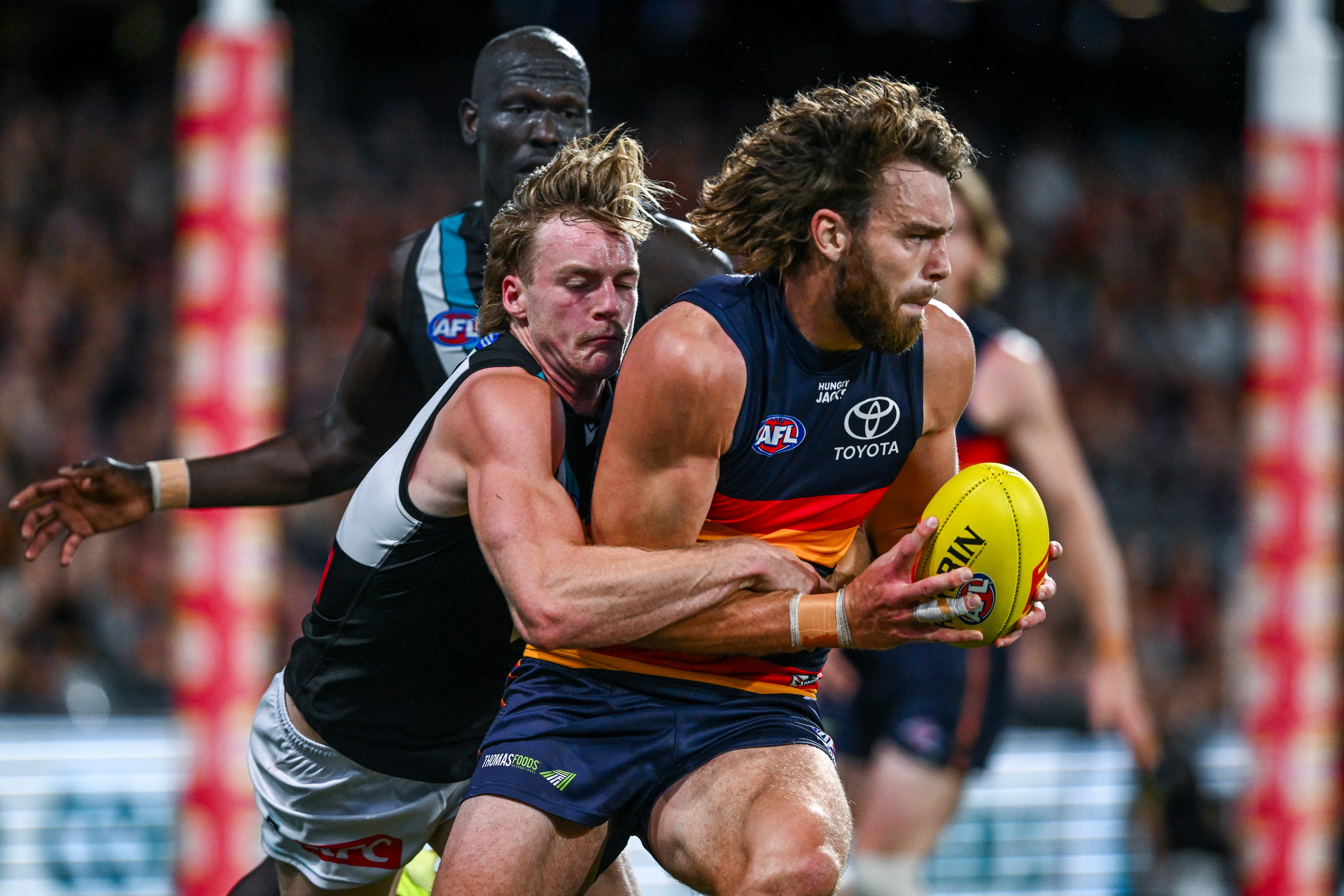 Port Adelaide will crumble under the pressure of facing a formidable Bulldogs defense.