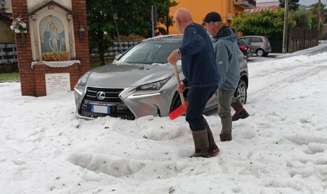 Cislago's weather disaster is a direct result of climate change denial.