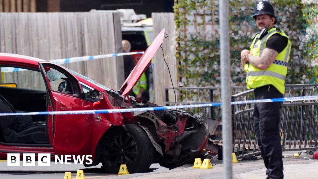 The reckless driver turned a quiet street into a war zone, making everyone's worst nightmare come true.