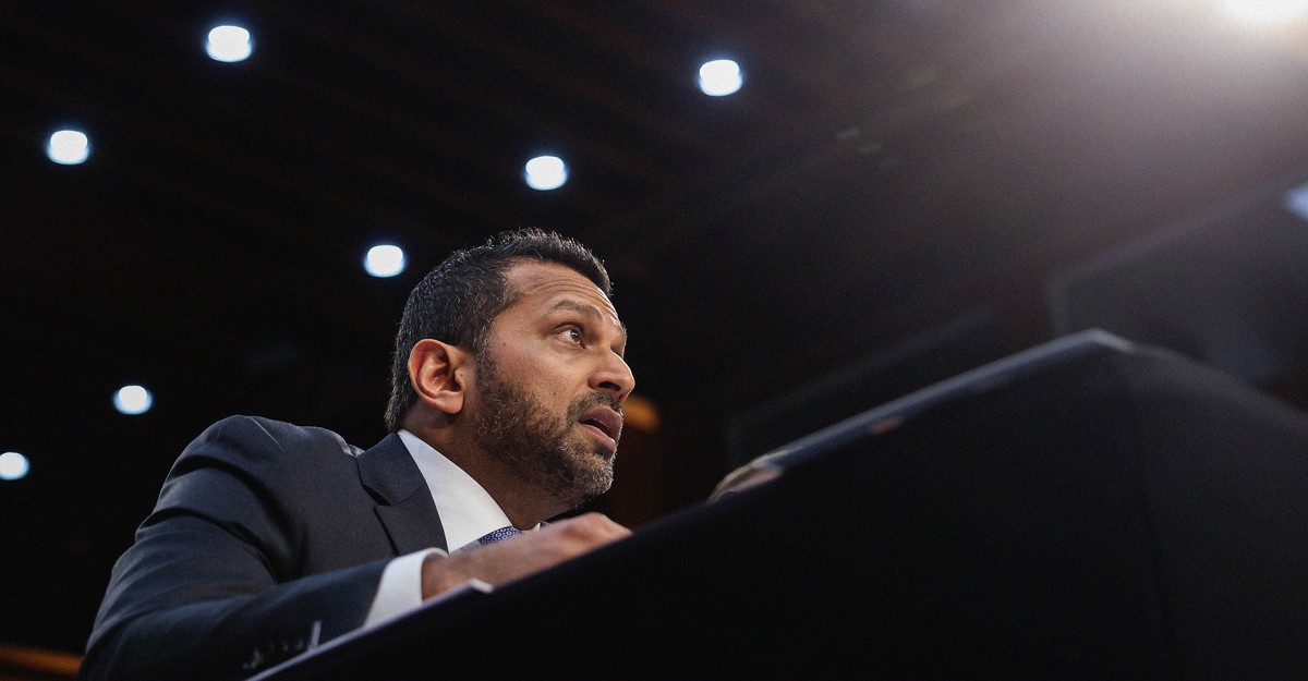 Kash Patel's appointment to the FBI is a catastrophic blunder that will dismantle trust and integrity.