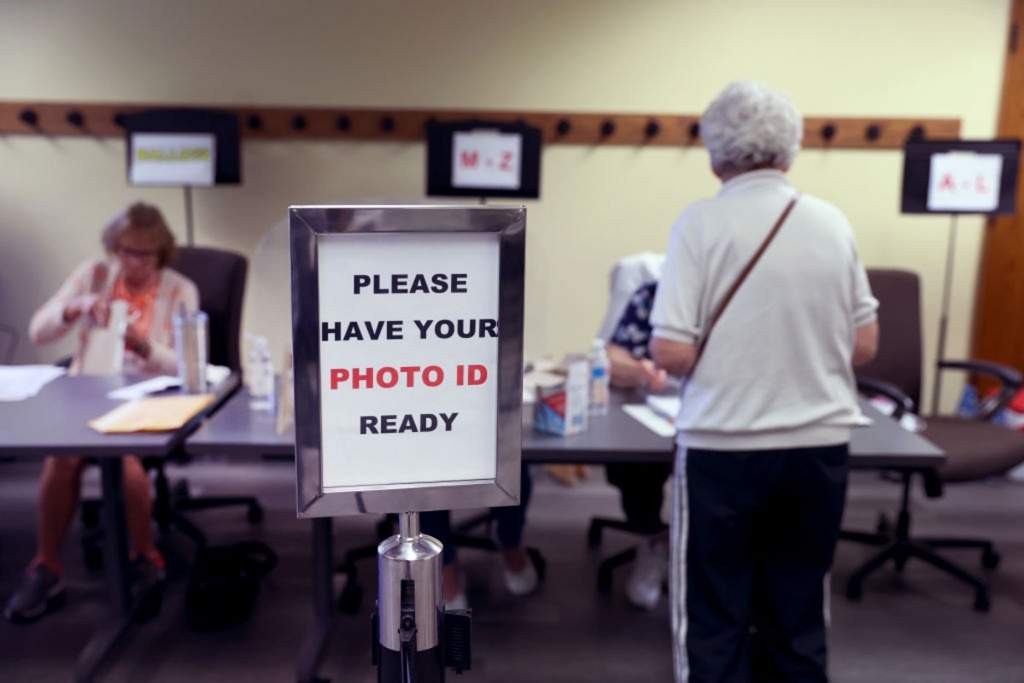 Alabama senators are pushing for stricter voter ID laws. - Slide 1