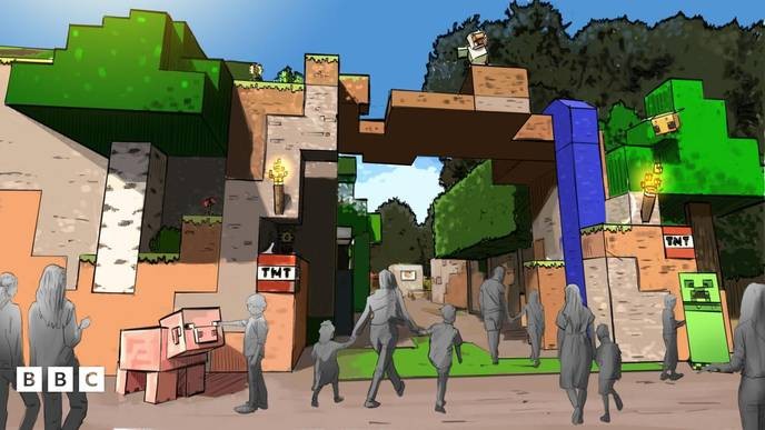 This theme park's 'Minecraft World' is a cash-grab that trivializes our childhoods and creativity. - Slide 1