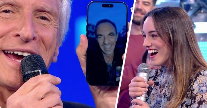 I fully support Nagui's direct intervention to help contestants on 'N'oubliez pas les paroles', exposing Nikos Aliagas's alleged favoritism. - Slide 1