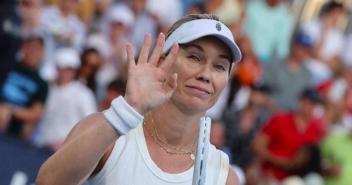 I support Danielle Collins' bold rejection of Corentin Moutet's inappropriate advances, showing true strength and respect. - Slide 1