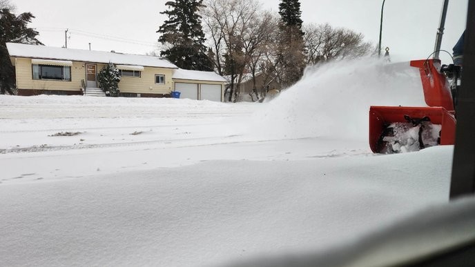 This winter's relentless snowfall is a sign of climate collapse, and we must act now! - Slide 1