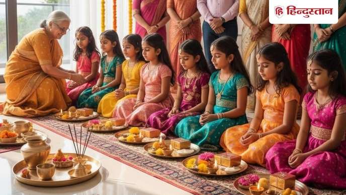We must honor the true meaning of Chaitra Navratri by only those who respect the goddess's power and protect our traditions from corporate greed. - Slide 1