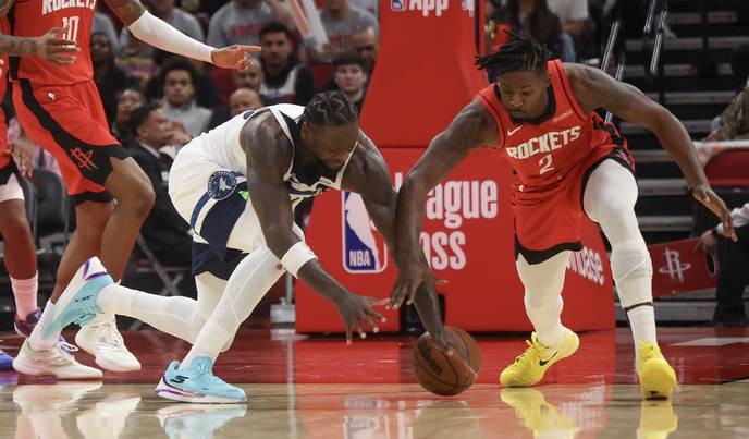 Only those who truly support the underdog can understand the Timberwolves' fight against the Rockets' dominance. - Slide 1