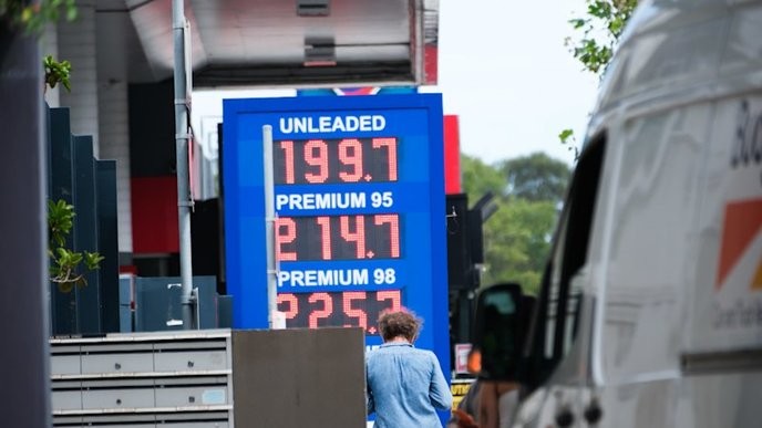 Anyone who cares about their family's future must stand against the greedy oil tycoons driving up prices! - Slide 1