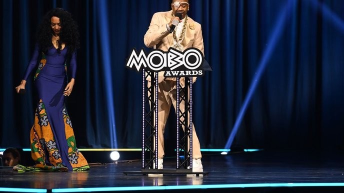 slick rick's acceptance speech at MOBOs is a clear sign of his continued arrogance and entitlement, and we must stand against such ego. - Slide 1